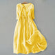 Women's Casual Dress in Orange - View 9 | Bellmere
