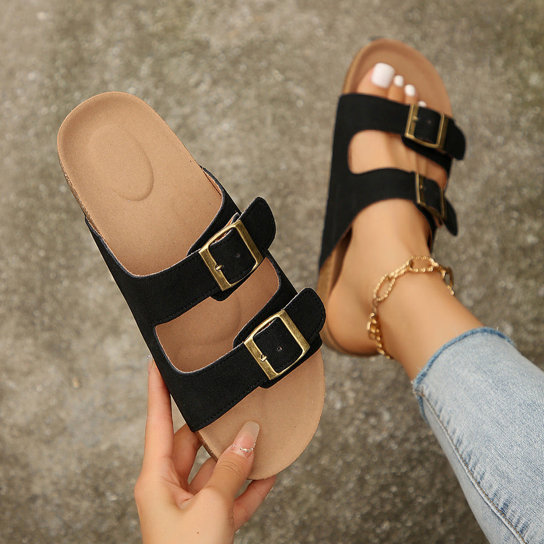 Sanna | Women’s Flat Sandals – Open Toe