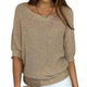 Women's Comfort Sweater in Beige | Bellmere