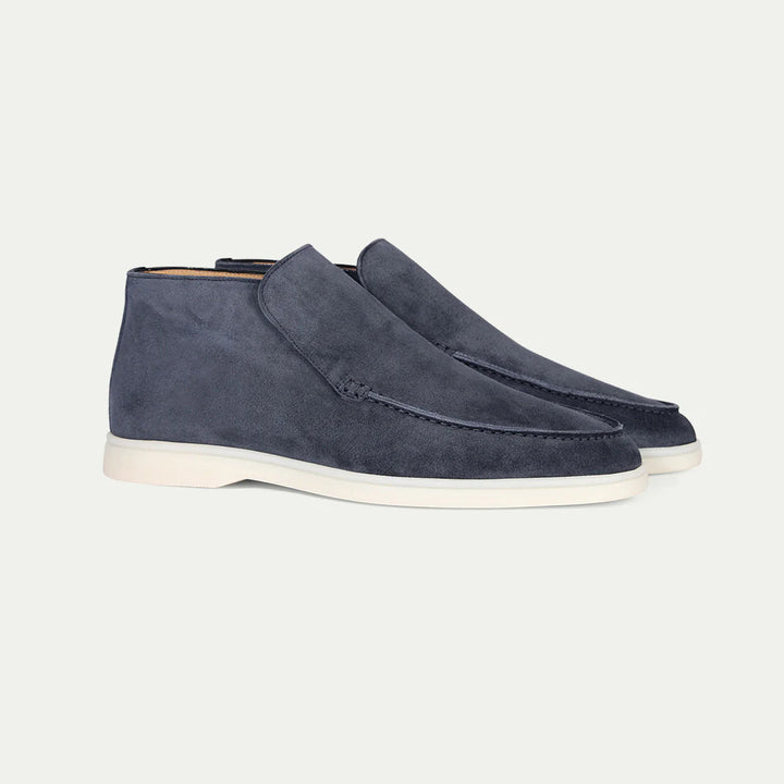Classic slip-on loafers with front trim detail