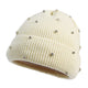 Women's Subtle Shine Cozy Beanie in Navy - View 4 | Bellmere