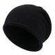 Relaxed Fit Casual Knit Beanie in Off-White - View 4 | Bellmere