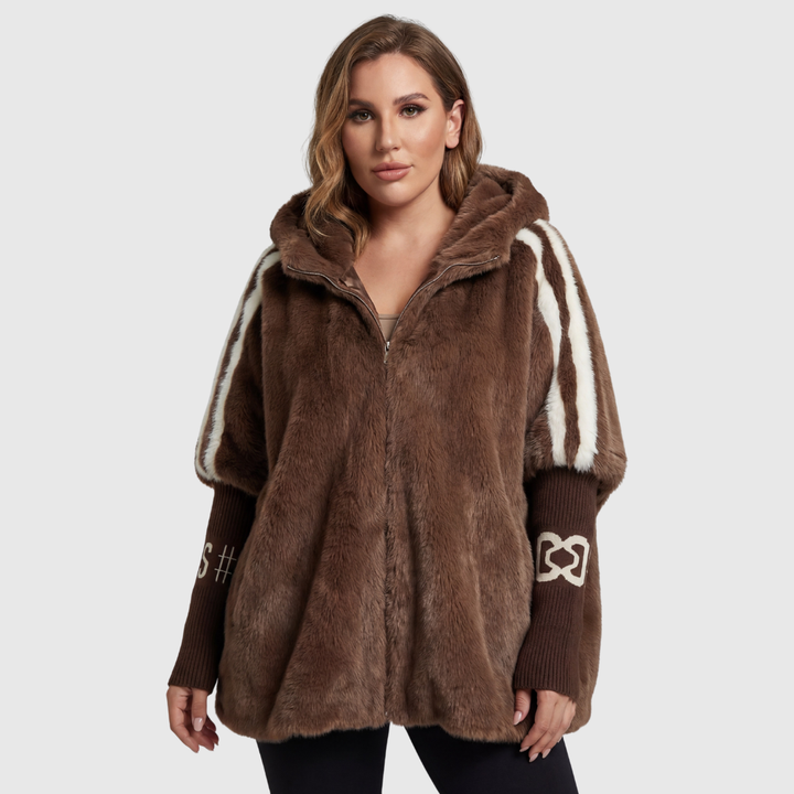 Women's oversized winter coat