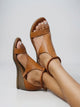 Claudia | Women's T-Strap Wedge Sandals