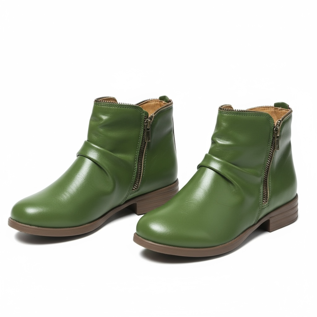 Women's Comfortable Boots in Purple - View 8 | Bellmere