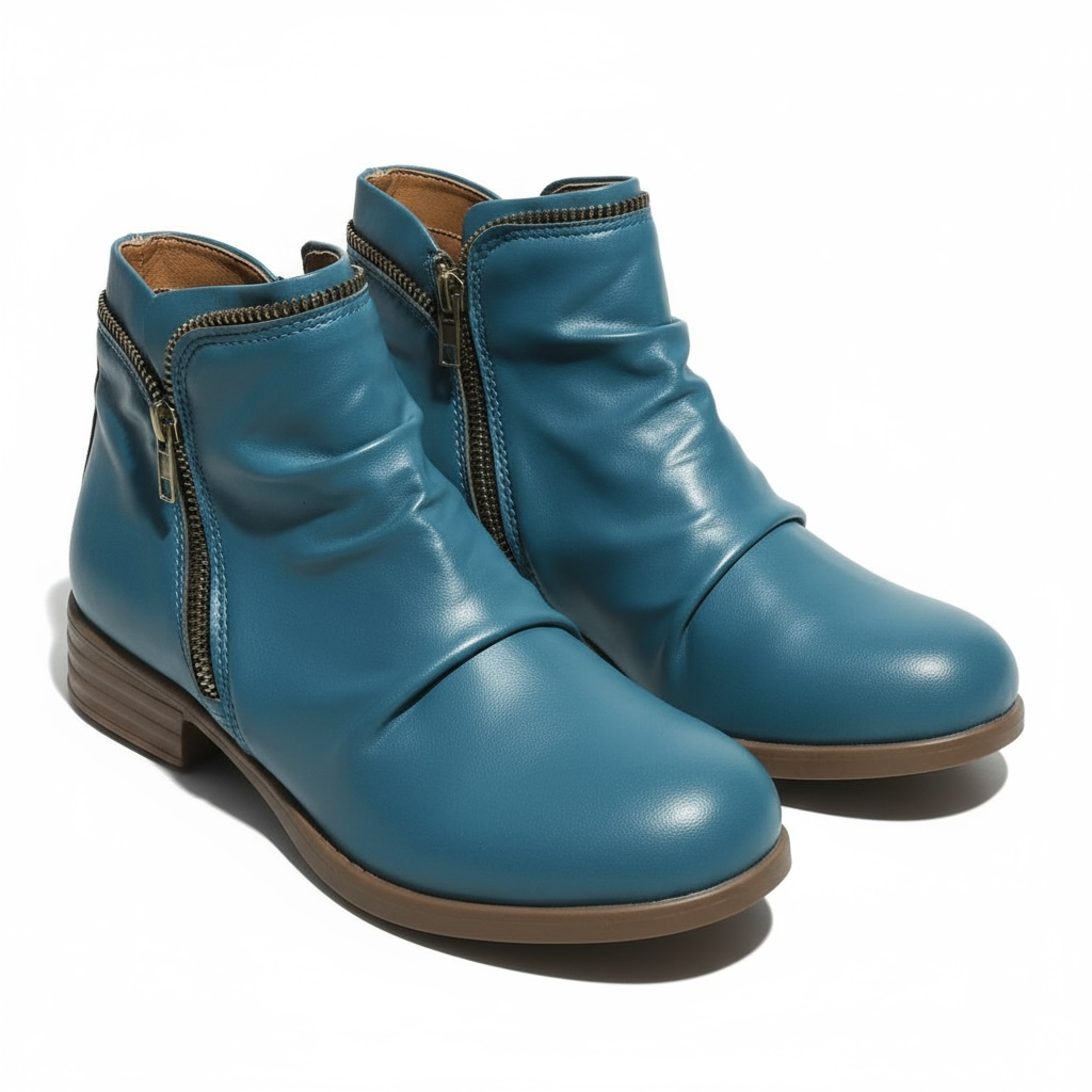 Women's Comfortable Boots in Purple - View 12 | Bellmere