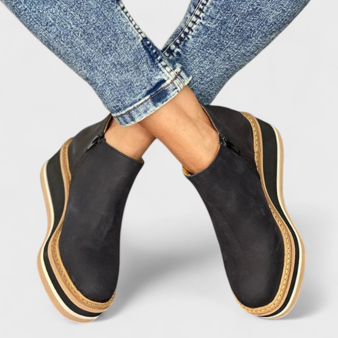 Women's Water-resistant Shoes in Khaki - View 7 | Bellmere