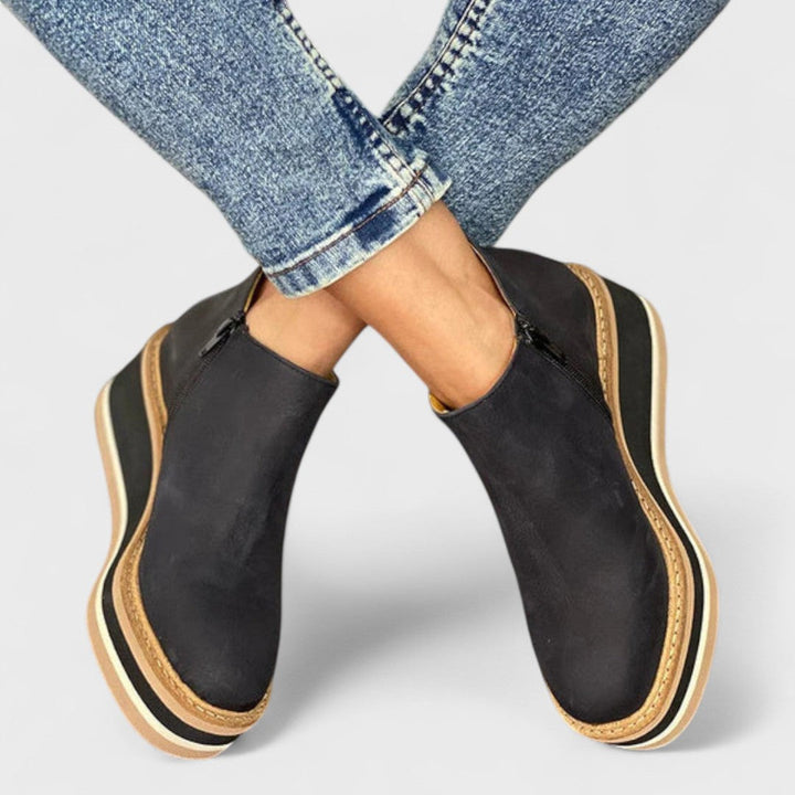 Women's Water-resistant Shoes in Khaki - View 7 | Bellmere