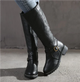 Women's Knee High Boots in Black | Bellmere