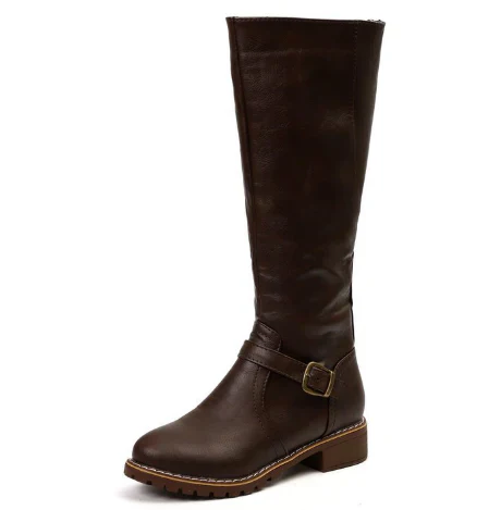 Women's Knee High Boots in Black - View 7 | Bellmere
