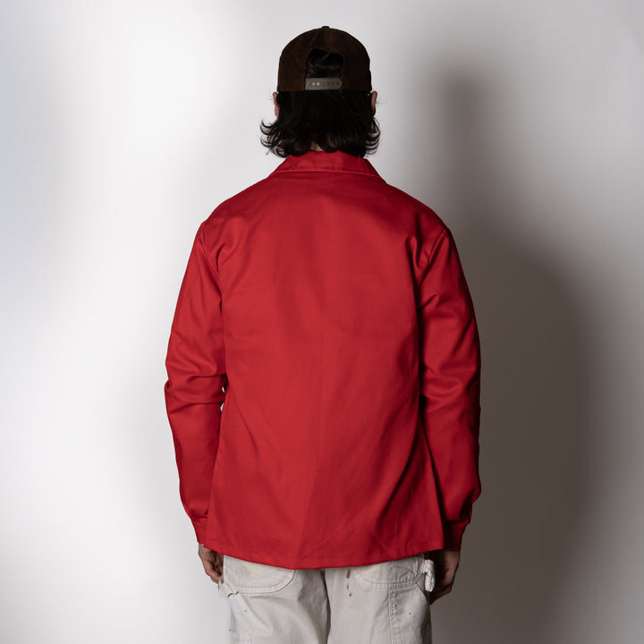 Red women's garment