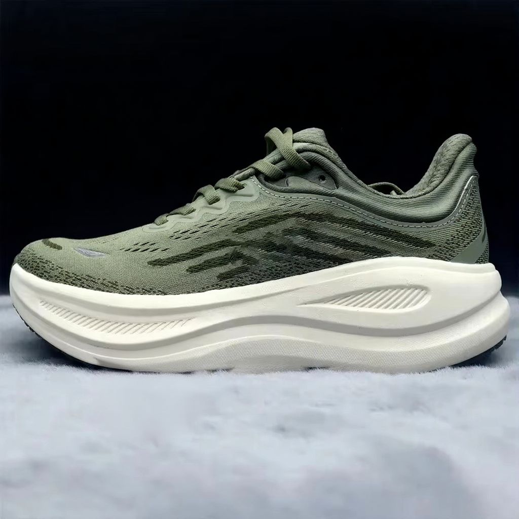Women's Mesh Knit Sneakers, Chunky Midsole Lace-Up Trainers