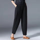 Women's Lightweight Summer Trousers in Beige - View 8 | Bellmere
