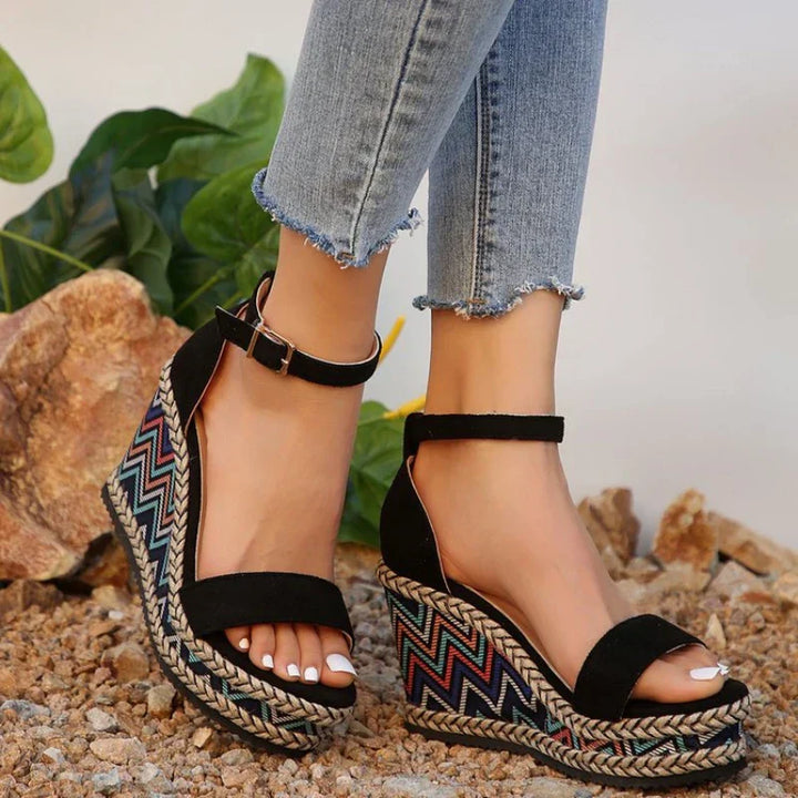 Summer | Women's Boho Wedge Sandals