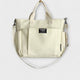 Women's Shoulder Bag with Pockets in Khaki - View 5 | Bellmere