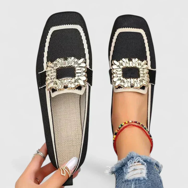 Women's Loafers in Blue - View 2 | Bellmere