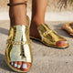Tansy | Women's Sophia Croc Skin Sandals