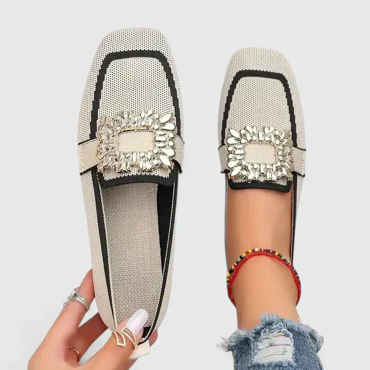 Women's Loafers in Blue - View 3 | Bellmere
