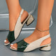 Women's Comfort Sandals in Red - View 5 | Bellmere