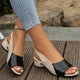 Women's Comfort Sandals in Red - View 4 | Bellmere
