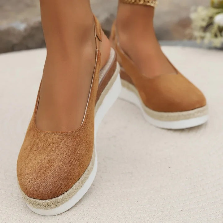 Tove | Women's Platform Espadrille Sandals Slingback Wedge Shoes