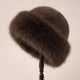 Cozy Fluffy Winter Hat in Pink - View 4 | Bellmere