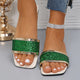 Belen | Women's Glitter Charm Sandals