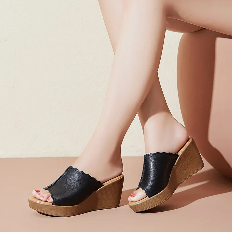 Gloria | Women's Verona Wedge Sandals