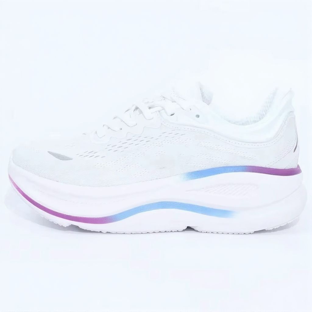 Women's Mesh Knit Sneakers, Chunky Midsole Lace-Up Trainers