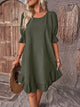 Relaxed Fit Summer Dress in Blue (Almost Sold Out) - View 5 | Bellmere