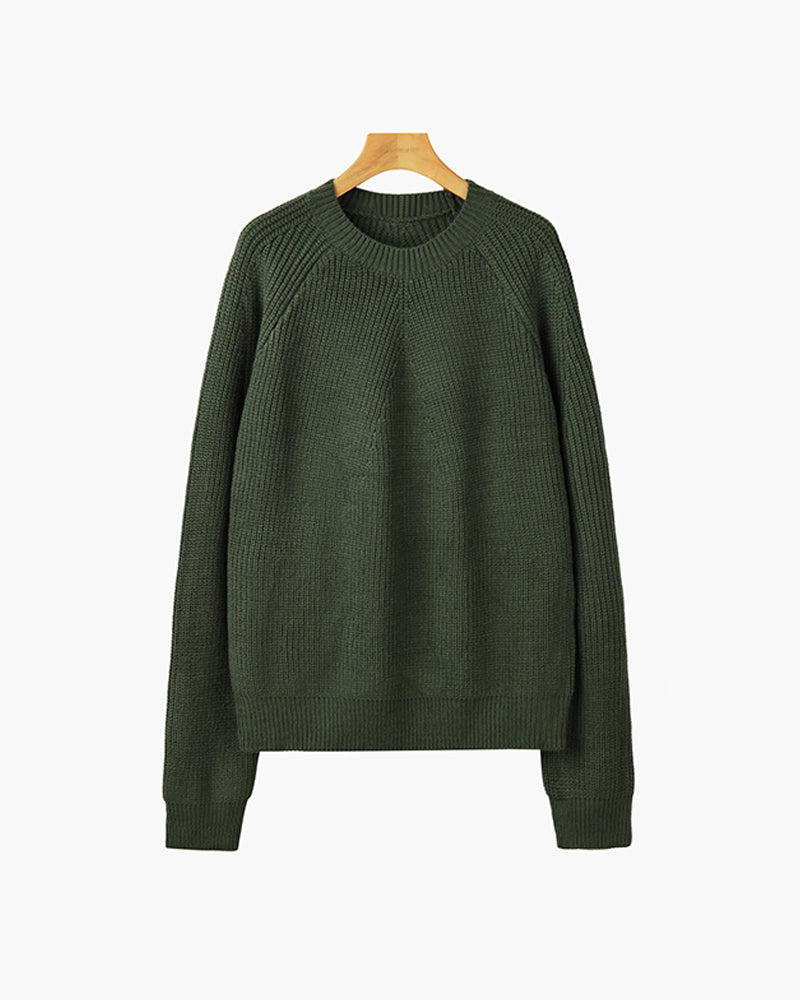 Unisex long-sleeve sweater