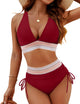 Women's Bikini Set with Tummy Control Swimwear Sale in Black (Almost Sold Out) - View 12 | Bellmere