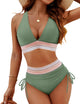 Women's Bikini Set with Tummy Control Swimwear Sale in Black (Almost Sold Out) - View 20 | Bellmere