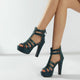 Adria | Women's Lucia Leather Platform Sandals