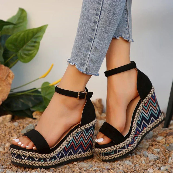 Summer | Women's Boho Wedge Sandals