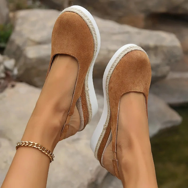 Tove | Women's Platform Espadrille Sandals Slingback Wedge Shoes