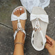 Rasha | Women's Bow Charm Sandals