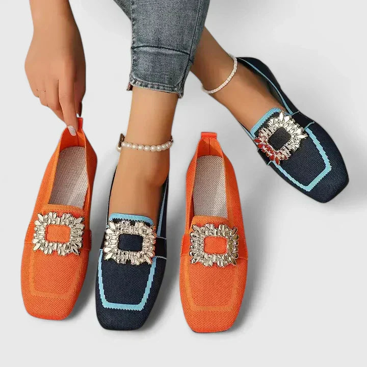 Women's Loafers in Blue - View 7 | Bellmere