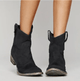 Women's casual ankle boots with round toe and low heel
