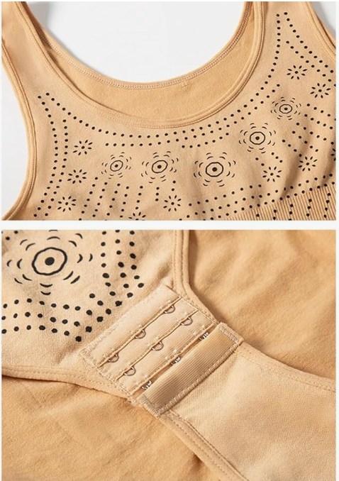 High-Waisted Full Body Shapewear in Beige - View 7 | Bellmere