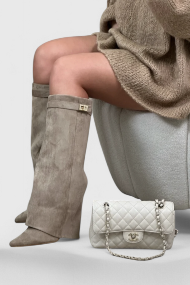 Women's Everyday Boots in Beige - View 8 | Bellmere