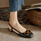 Virginia Comfortable Women's Sandals Sandali Ortopedici in Dark Blue - View 5 | Bellmere
