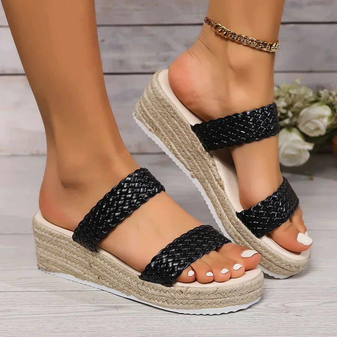 Ece | Women's Braided Platform Sandals