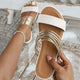 Women's Slip-On Sandals in Onyx Black - View 2 | Bellmere