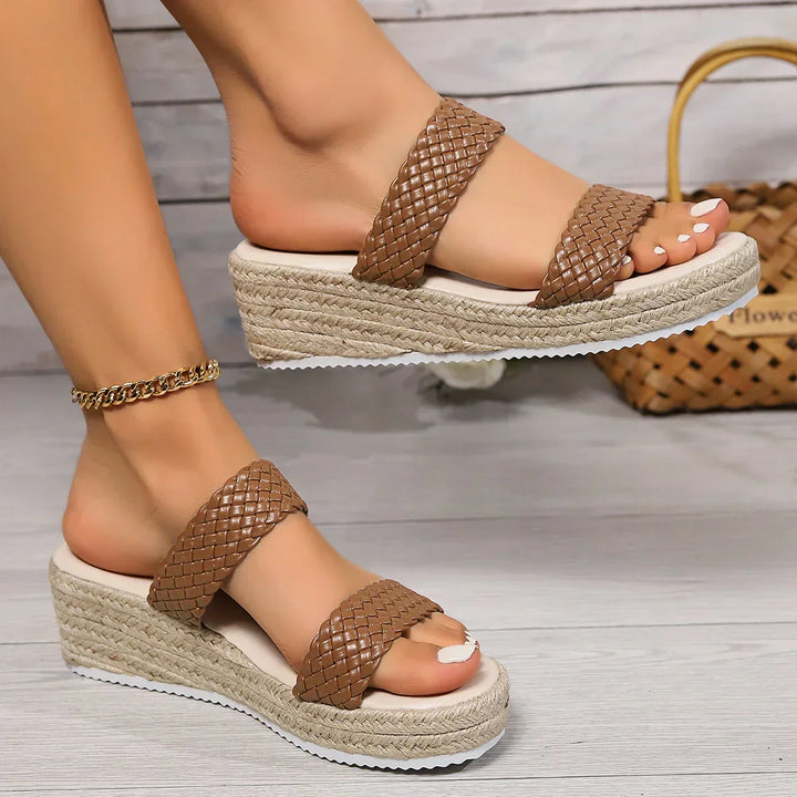 Ece | Women's Braided Platform Sandals