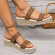 Ece | Women's Braided Platform Sandals