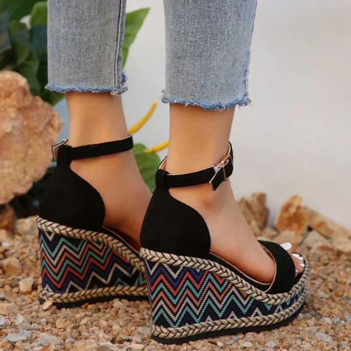 Summer | Women's Boho Wedge Sandals
