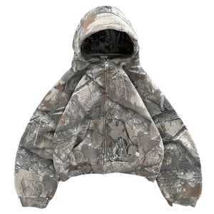 camo zipper
