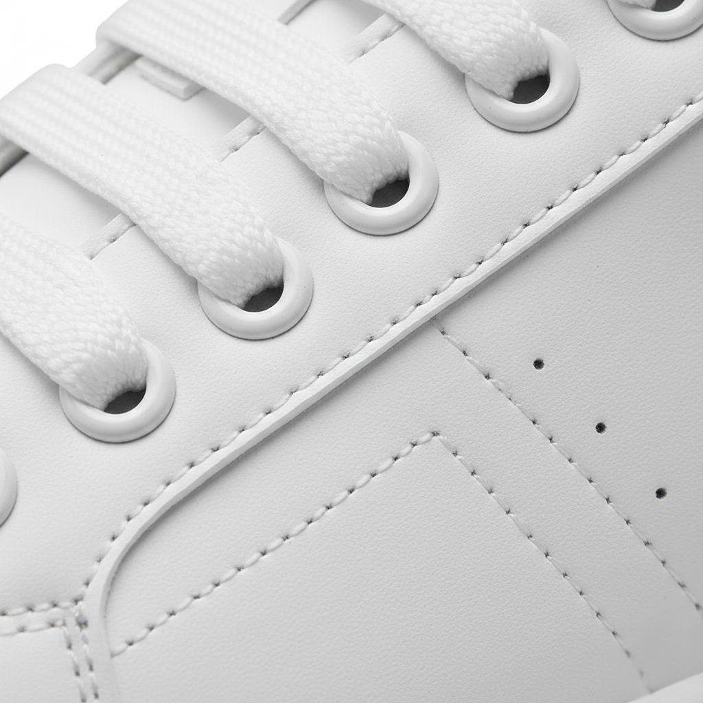 Low-top platform sneakers with lace-up closure and panel detailing