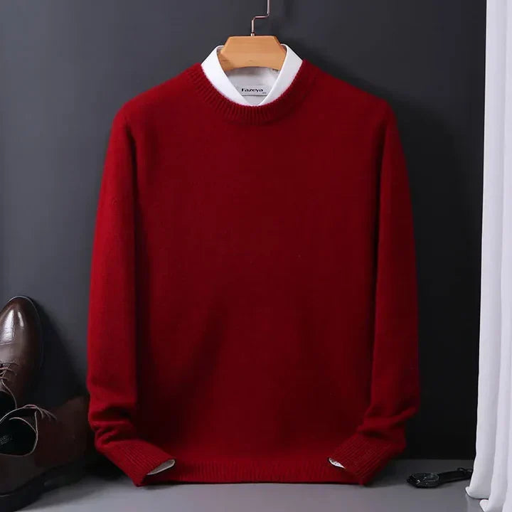 Men's classic crew neck sweater